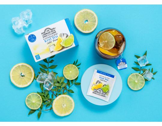 Tee Amhad Ice tea Lemon&Lime 20 pussia/pkt