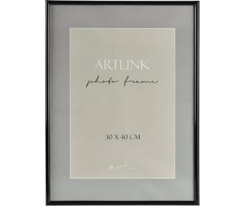 Kuvakehys 30x40cm DECOLINE hopea muovikehys