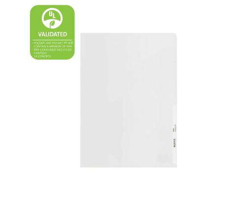 Muovitasku A4 (L) 140 mic Leitz Recycle 100kpl