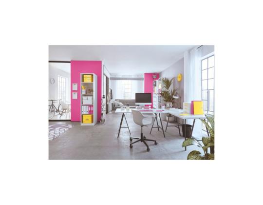 Lomakelaatikko A4 Leitz+ WOW Standard keltainen