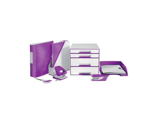 Lomakelaatikko A4 Leitz+ WOW Standard violetti
