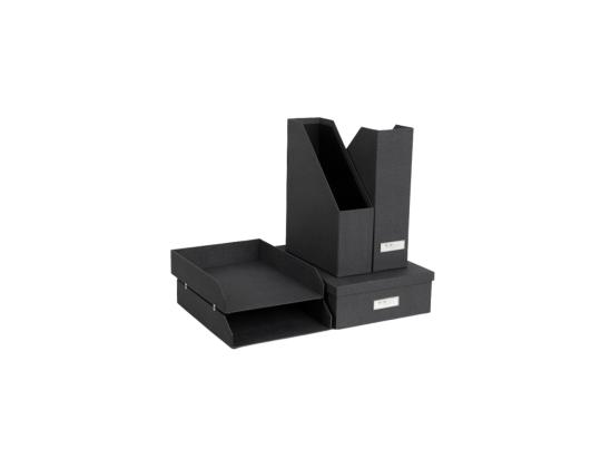 Lomakelaatikko A4 Holger Bigso Box, Canvas Paper Laminate Linen C55