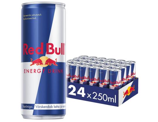 Energiajuoma, RED BULL 250 ml purkissa