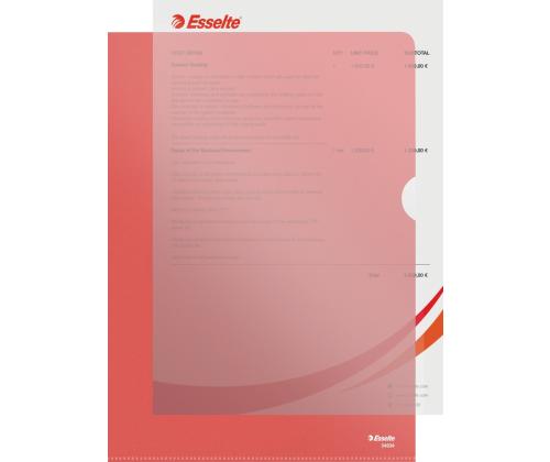 Muovitasku A4 (L) 100 mic Esselte 100 kpl paketissa