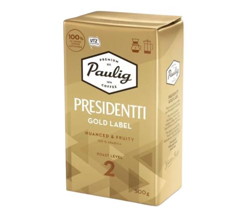 Suodatinkahvi PAULIG Presidentti Gold, 500g