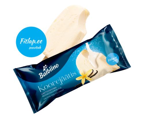 BALBIINO FITLAP Laktoositon jäätelö 90ml/52g x 20