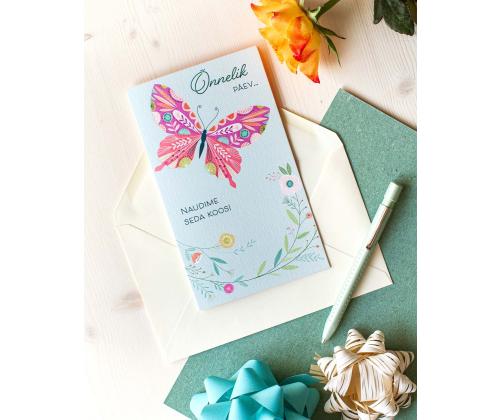 Postikortti HALLMARK CARD BUTTERFLY