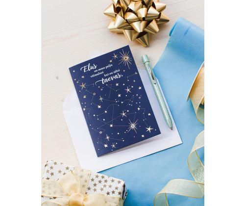 Postikortti KARTTA MERKITTÄVÄSTÄ TAIVAASSA