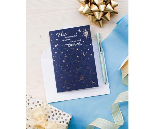 Postikortti KARTTA MERKITTÄVÄSTÄ TAIVAASSA