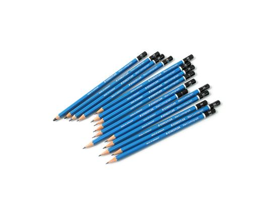 Tavallinen kynä STAEDTLER Mars Lumograph 3H ilman pyyhekumia