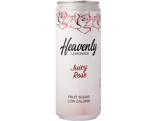 HEAVENLY Ruusunmakuinen limonadi 330ml (tölkki)