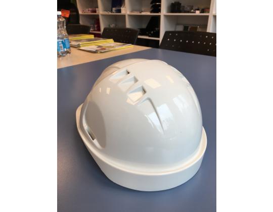Turvakypärä visiirillä PORTWEST PW55 56-63cm valkoinen