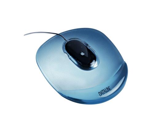 Geelitäytteinen hiirimatto Dataline Crystal Blue