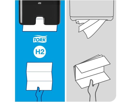 TORK Xpress® Multifold H2 pyyheteline, musta