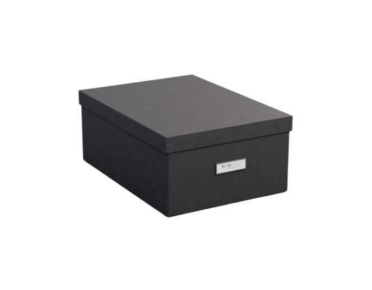 Säilytyslaatikko kannella KATIA collapsible box, BLACK