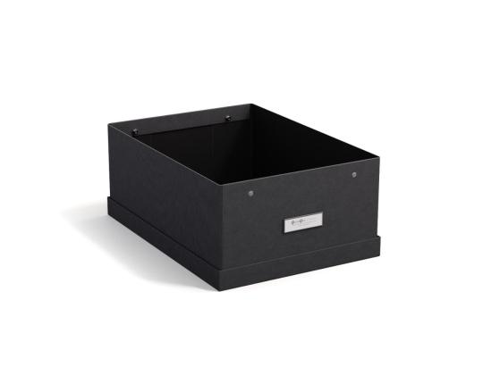 Säilytyslaatikko kannella KATIA collapsible box, BLACK