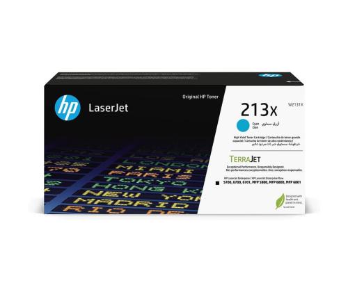 Värikasetti HP 213X (W2131X) syaani 6000 sivua