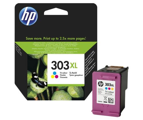 Mustesuihkekasetti HP 303XL 12ml värikäs