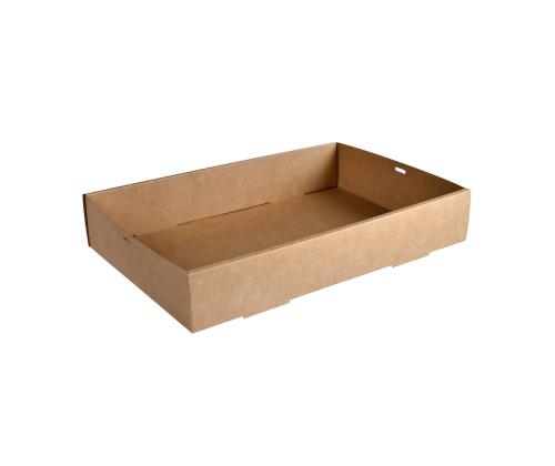 BIOPAK Pakkauslaatikko 450x310x80mm 50 kpl (pahvi)