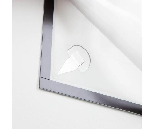 Inforam Magneettinen A4 DURABLE Duraframe tapetti musta