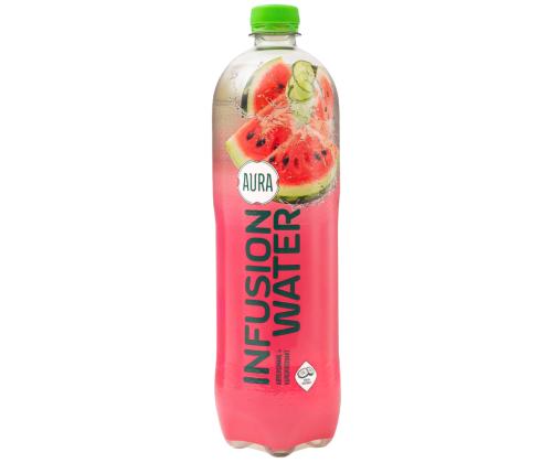 AURA Infusion vesimeloni-kurkkuuutejuoma 1l