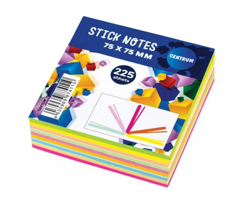 Viestilappukuutio 76x76 Sticky Notes neonvärit