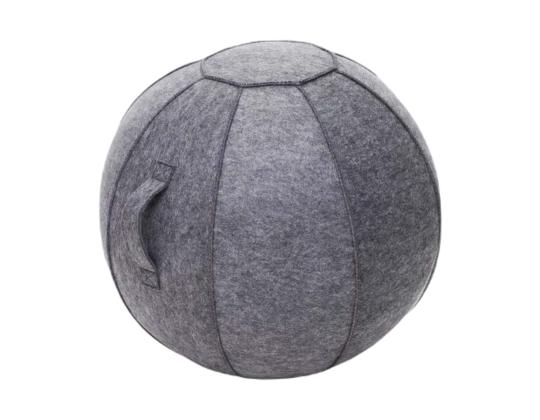 Istuinpallo ergonominen 75cm STOO Active tummanharmaa