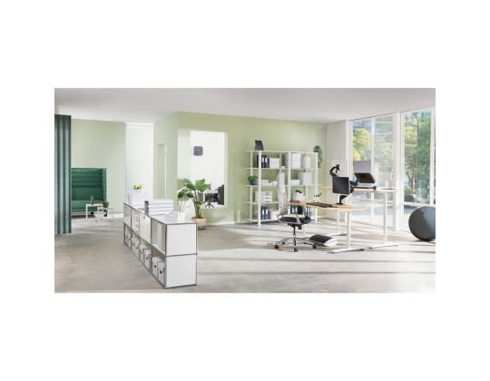 Istuinpallo ergonominen LEITZ Ergo 65cm.Anti-Roll-Away tummanharmaa