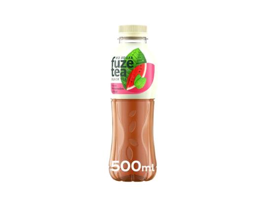 Jäätee FUZETEA Watermelon & Mint, sokeriton, 500ml