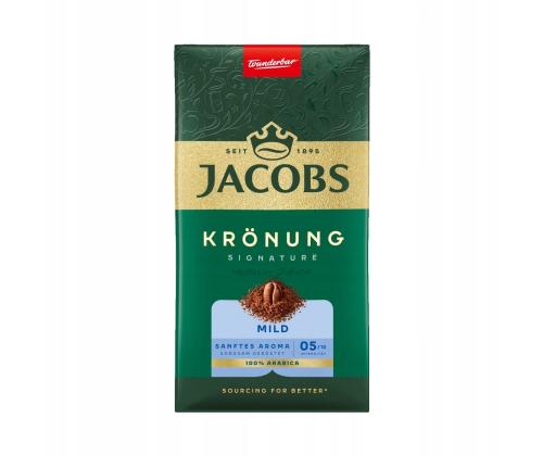 Jauhettu kahvi JACOBS Krönung Mieto kahvi 500g