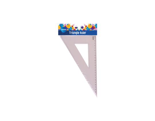 Viivainkolmio 23cm muovia