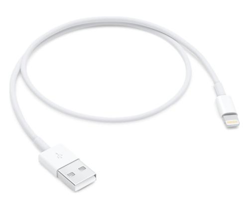 USB-A-kaapeli - Lightning Apple (0,5 m)