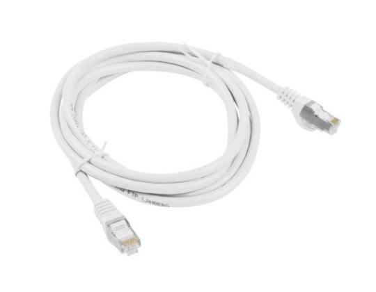 Verkkokaapeli LANBERG Patchcord RJ45 cat.6 FTP 0,5m valkoinen