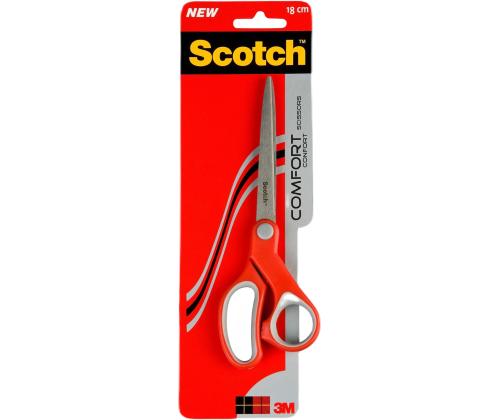 Sakset 20cm SCOTCH Comfort 1428 kumipäällysteisellä kahvalla