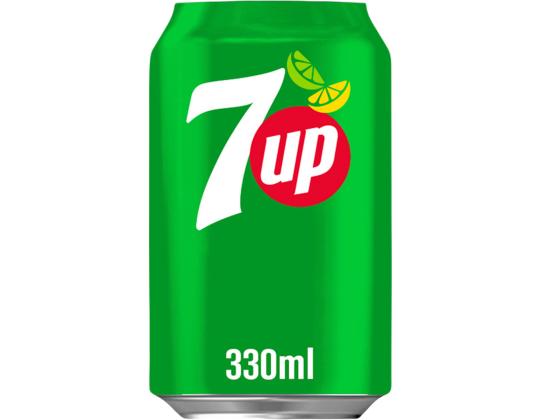 Virvoitusjuoma 7 UP 330 ml purkissa