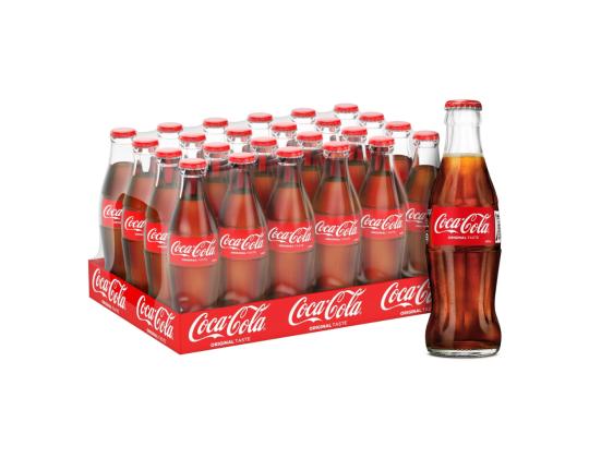 Virvoitusjuoma COCA-COLA 250ml lasipullossa