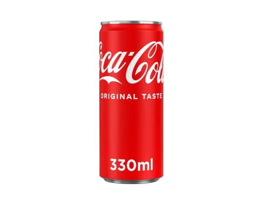 Virvoitusjuoma COCA-COLA 330 ml tölkissä
