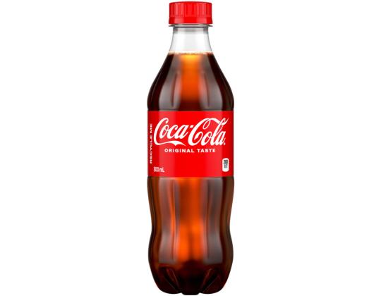 Virvoitusjuoma COCA-COLA 500ml muovipullossa