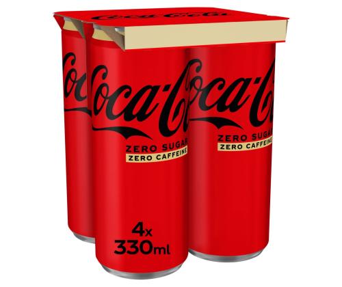 Virvoitusjuoma COCA-COLA Zero 330 ml:n purkissa
