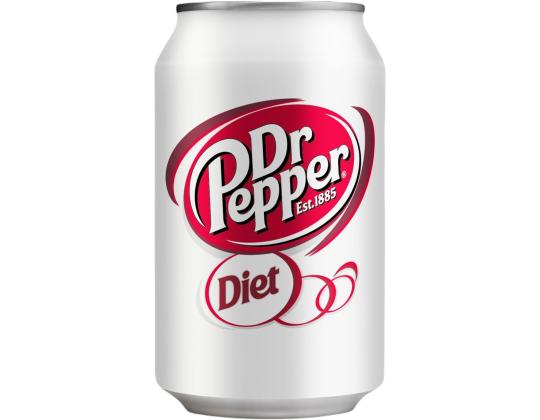 Virvoitusjuoma DR. PEPPER Zero 330ml, purkissa