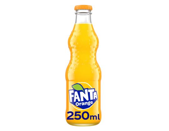 Virvoitusjuoma FANTA 250ml lasipullossa
