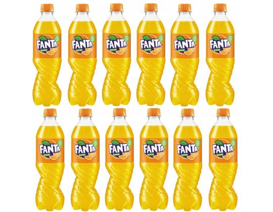 Virvoitusjuoma FANTA 500ml muovipullossa