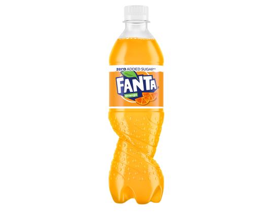 Virvoitusjuoma FANTA Zero 500ml muovipullossa