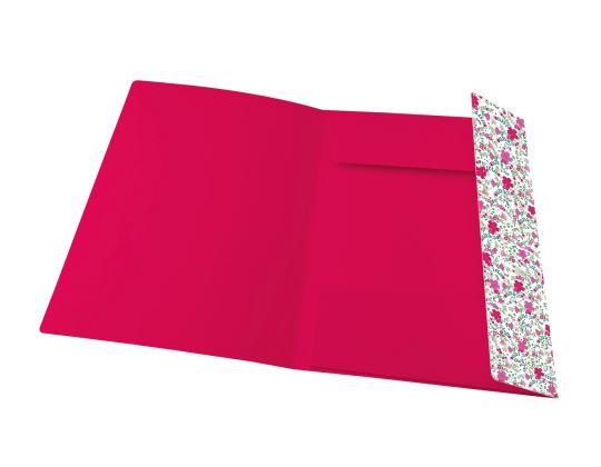 Kulmalukkokansio A4 Oxford Floral