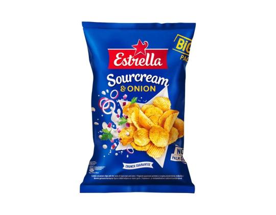 Perunalastut ESTRELLA smetanalla ja sipulilla 180g