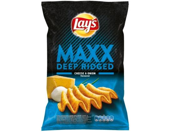 Perunalastut LAY´S Maxx juustolla ja sipulilla 120g