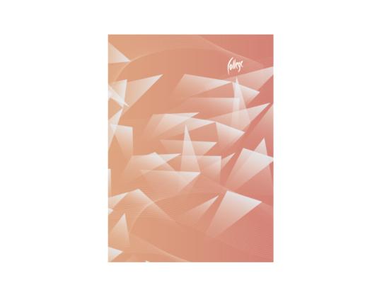 Kansio niitissä A4 CLASSIC viivoitettu 80 arkkia