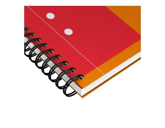 Kansi kierresidoksessa A5+ vuorattu OXFORD International Activebook muovikannet 80 sivua