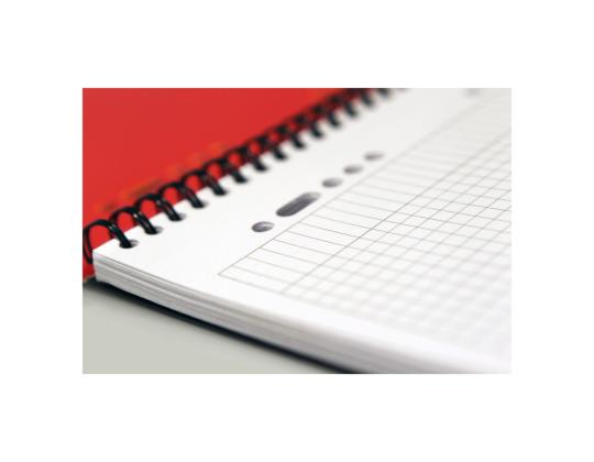 Kansi kierresidoksessa A5+ vuorattu OXFORD International Activebook muovikannet 80 sivua