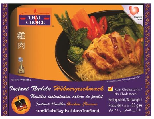 Pikanuudelit THAI CHOICE kananmakuinen, 85g